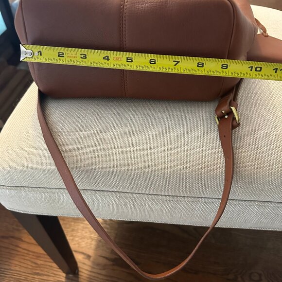 Madewell Leather Lafayette Bucket Bag Crossbody NWT - Picture 10 of 12